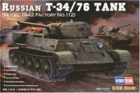 Rissian T-34/76 Tank (model 1942 Factory No.112)