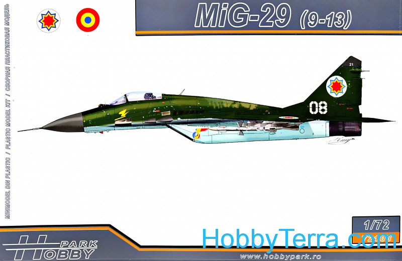 Fighter MiG-29 (9-13) Hobby Park 72103 HobbyTerra.com