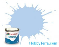 Alkyd enamel paint Humbrol, blue, pastel (Matt), 14 ml