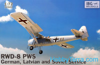 RWD-8 PWS German, Latvian and Soviet service