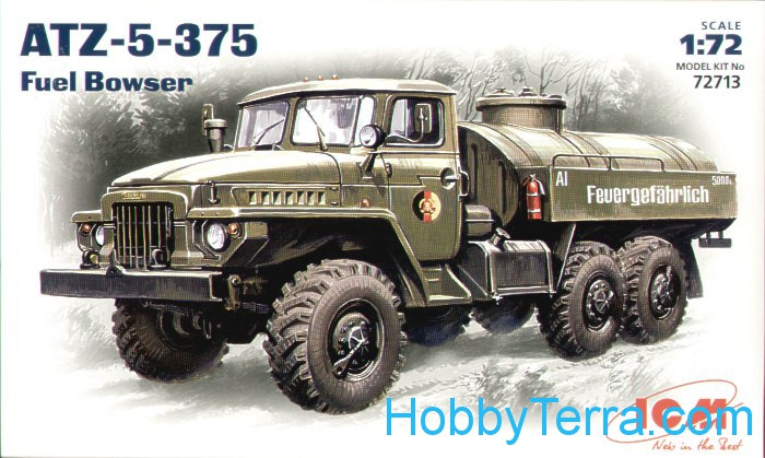 ウラル-375Dソ連軍の燃料トラック ICM 72713 HobbyTerra.com