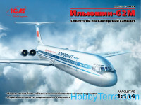 Ilyushin-62M Soviet airliner