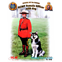 RCMP Female Officer with dog