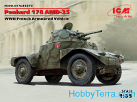 Panhard 178 AMD-35, WWII French armoured vehicle