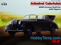 Admiral Cabriolet, WWII German Staff Car