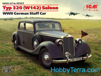 Typ 320 (W142) Saloon, WWII German Staff Car