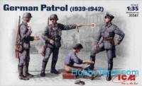 WWII German patrol, 1939-1942