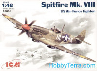 Spitfire Mk.VIII WWII USAF fighter