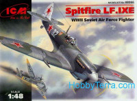 Spitfire LF.IXE WWII Soviet fighter