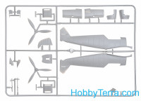 ICM  48103 Messerschmitt Bf109F-4 WWII German fighter