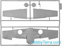 ICM  48106 Messerschmitt Bf-109 F4/R3 WWII German fighter