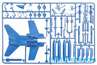 Italeri  1324 F/A-18 Hornet "Blue Angels" fighter