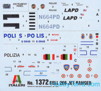 Italeri  1372 Bell 206 "Jet Ranger" helicopter