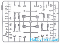 Italeri  6521 Road block and U.S. soldiers