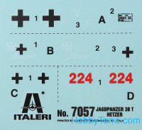 Italeri  7057 Jagpanzer 38 (t) Hetzer