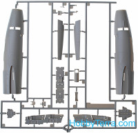 Kitty Hawk  80147 Su-17, Su-22 UM3K "Fitter G" fighter-bomber