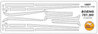 Mask 1/144 for Boeing 767-300 (ZVEZDA)