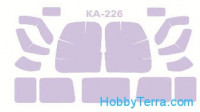 Mask 1/72 for Kamov Ka-226 (Ambulance), for Amodel kit