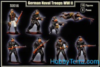 Mars Figures  32016 German naval troops (WW II)