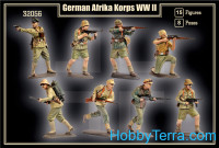 Mars Figures 32056 フィギュアセット第二次世界大戦ドイツアフリカ軍団