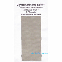 German anti-slip plate 1
