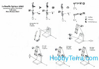 Mars Models  48001 Luftwaffe fighters. Tie-down straps, universal