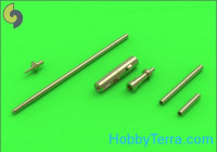 MiG-15 & MiG-15bis - 37mm and 23mm gun barrels set, antenna base & Pitot Tube