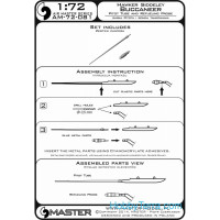 Master  72-081 Hawker Siddeley Buccaneer - Pitot Tube and Refueling Probe