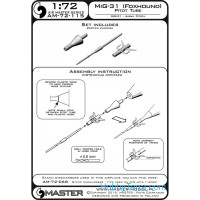 Master  72-115 MiG-31 (Foxhound) - Pitot Tube