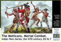 Indian Wars Series, the XVIII century. Kit No. 7 The Mohicans. Mortal Combat
