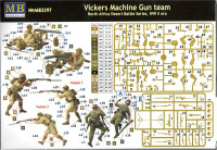 Master Box  3597 Vickers machine-gun crew, Desert battles series