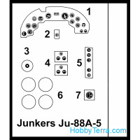 Metallic Details  PE4818 Photo-etched set 1/48 Ju-88. Exterior, for ICM kit