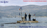 Gymnote Q1 all-electric submarine, 1889