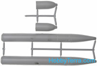 Micro-Mir  35-005 German midget submarine 'Delphin-1', clear half of hull, limited edition