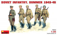 Soviet infantry, summer 1943-1945