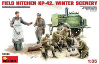 Field Kitchen KP-42. Winter Scenery