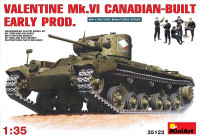 Valentine Mk 6. Canadian - built Early Prod.