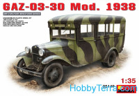 GAZ-03-30 Soviet bus, model 1938