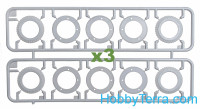 Miniart  35196 Wheels set 1/35 for ZIS-5 Family trucks