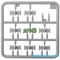 Miniart  35216 T-34 wafer-type halved workable track links set