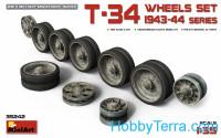 T-34 Wheels set, 1943-44 series