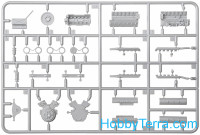 Miniart  35331 Maybach HL 120 Engine for Panzer III/IV Family with Repair Crew