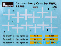 Miniart  35588 German Jerry Cans Set WW2