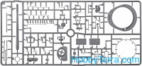 Miniart  37009 Tank T-54A, Interior kit