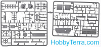 Miniart  37009 Tank T-54A, Interior kit