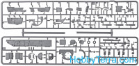 Miniart  37016 Russian medium tank T-55A model 1965, early. Interior kit