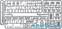 Miniart  37018 T-55 tank, model 1963. Interior kit