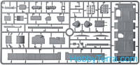 Miniart  37018 T-55 tank, model 1963. Interior kit