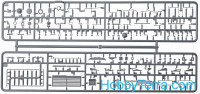 Miniart  37018 T-55 tank, model 1963. Interior kit