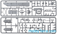 Miniart  37018 T-55 tank, model 1963. Interior kit